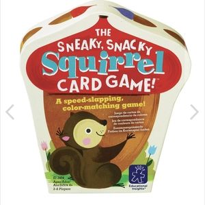 Sneaky Snacky Squirrel toddler card game